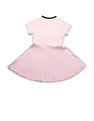 U.S. Polo Assn. Kids Girls Brand Printed Fit And Flare Dress