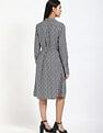 Tommy Hilfiger Viscose Spread Collar Shirt Dress
