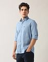 Arrow Sport Vertical Striped Dobby Shirt