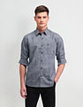 Arrow Sport All Over Printed Twill Shirt
