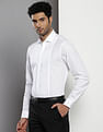 Tommy Hilfiger Pleated Front Slim Tuxedo Shirt
