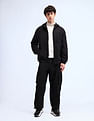 Flying Machine Solid Regular Fit Jacket