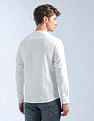 Flying Machine Textured Pattern Regular Fit Shirt
