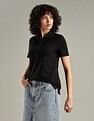 Tommy Hilfiger Solid Regular-Fit Cotton Polo T-Shirt