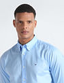 Tommy Hilfiger Solid Poplin Flex Shirt