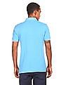 U.S. Polo Assn. Ribbed Collar Cotton Pique Polo Shirt