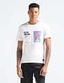 Flying Machine Graphic Print Cotton T-Shirt