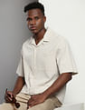 Tommy Hilfiger Cuban Collar Seersucker Shirt