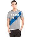Aeropostale Brand Print Regular Fit T-Shirt