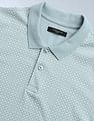 Flying Machine Geometric Printed Regular Fit Polo Shirt