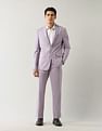 Arrow Tailored Fit Solid Two Piece Suit