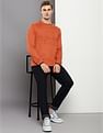 Calvin Klein Embossed Monogram Tipped Sweatshirt