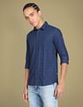 Flying Machine Cotton Slim Fit Shirt