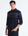 Flying Machine Horizontal Stripe Cotton Shirt