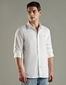 Tommy Hilfiger Solid Regular Fit Cotton Shirt