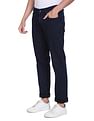 Tommy Hilfiger Men Dark Blue Ryan Straight Fit Rinsed Jeans