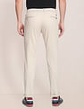 U.S. Polo Assn. Herringbone Textured Casual Trousers