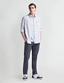 Arrow Sport Tartan Check Point Collar Shirt
