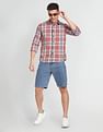 Flying Machine Tartan Check Twill Shirt