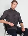 Arrow Sports Floral Print Cotton Casual Shirt