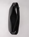 Tommy Hilfiger Solid Black Pu Shoulder Bag