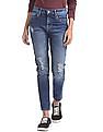 Aeropostale High Waist Distressed Jeans