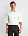 Arrow Manhattan Slim Satin Weave Shirt