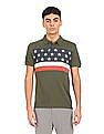U.S. Polo Assn. Denim Co. Cotton Graphic Print Polo Shirt