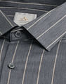 Arrow Italian Elegance Striped Slim Fit Shirt