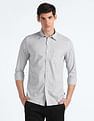Flying Machine Spread Collar Slim Fit Shirt