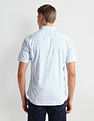 Arrow Sports Floral Print Cotton Shirt
