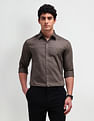 Arrow Newyork Horizontal Striped Dobby Shirt