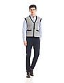 Arrow Sports V-Neck Sleeveless Cardigan