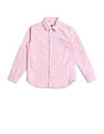 U.S. Polo Assn. Kids Boys Vertical Striped Dobby Shirt
