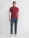 Arrow Sports All Over Print Regular Polo Shirt