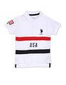 U.S. Polo Assn. Kids Brand Embroidered Cotton Polo Shirt