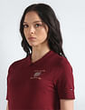 Tommy Hilfiger Sequin Crest Cotton Polo Shirt