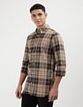 Tommy Hilfiger Core Flex Poplin Plaid Check Shirt