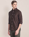 U.S. Polo Assn. Spread Collar Checked Shirt