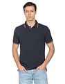 Arrow Sports Solid Cotton Polo Shirt