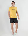 USPA Innerwear Pure Cotton Brushed Elastic I108 Boxers - Pack Of 1