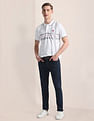 U.S. Polo Assn. Tipped Collar Striped Polo Shirt