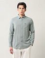Arrow Sport Textured Slim Fit Shirt