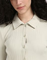 Calvin Klein Jeans Polo Rib Slim Fit Top