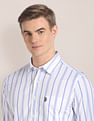 U.S. Polo Assn. Cutaway Collar Vertical Stripe Shirt