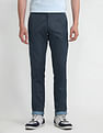 Arrow Sport Slim Fit Textured Trousers