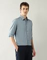 Arrow Newyork Textured Slim Fit Shirt
