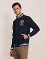 U.S. Polo Assn. Stand Neck Appliqued Sweatshirt