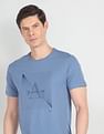 Arrow Newyork Brand Print Crew Neck T-Shirt