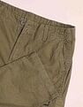 U.S. Polo Assn. Denim Co. Mid Rise Straight Fit Textured Cargos